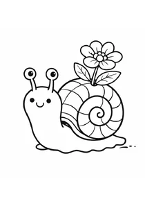 Весна | Равлик несе квітку...