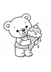 Літо | Ведмедик їсть морози...