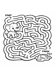 Слоник в лабіринті