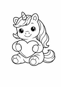 Єдиноріг, що тримає серце