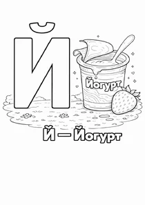 Український алфавіт Й