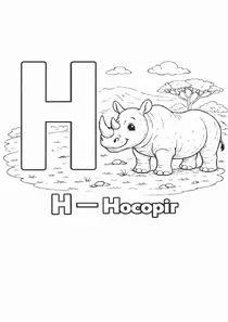 Український алфавіт Н