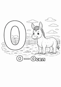 Український алфавіт О