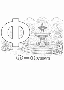 Український алфавіт Ф