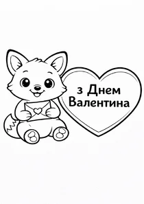 Лисичка із сердечком