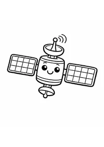 Веселий супутник у космосі