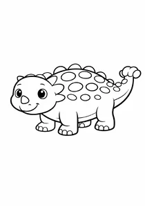 Анкілозавр з панциром