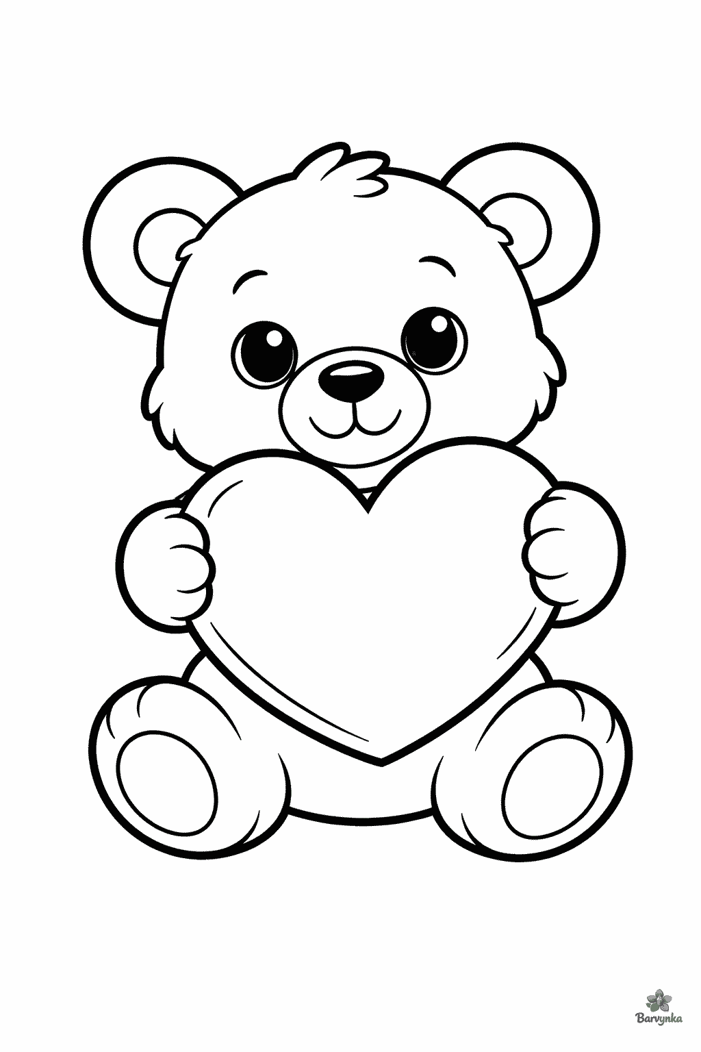 Милий плюшевий ведмедик