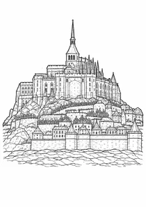 Мон-Сен-Мішель — Франція