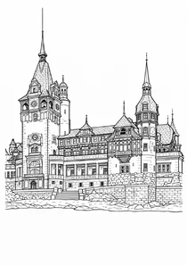 Замок Пелеш — Румунія