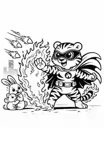 Вогник захищає друзів